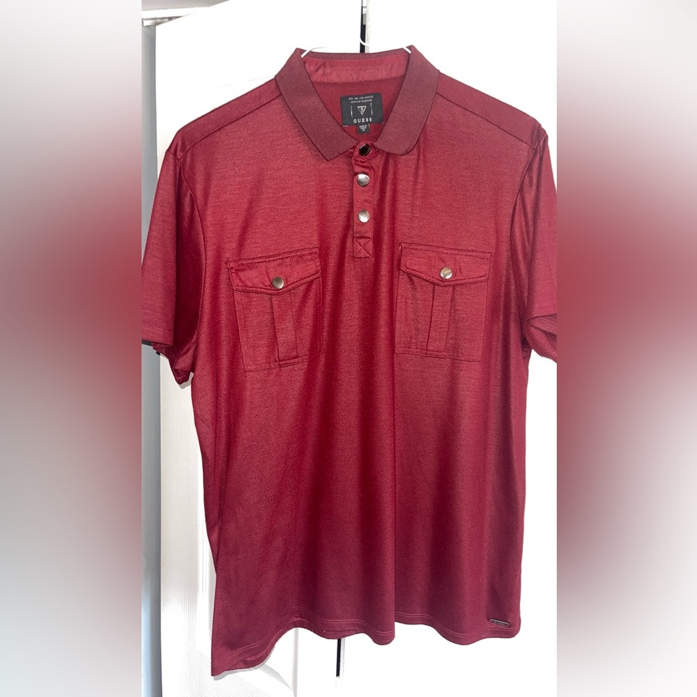 Men Guess Polo shirt size L